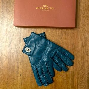 Coach Leather Gloves